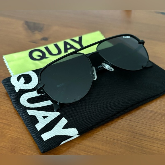 Quay Australia Accessories - QUAY HIGH KEY POLARIZED SUNGLASSES, NWOT